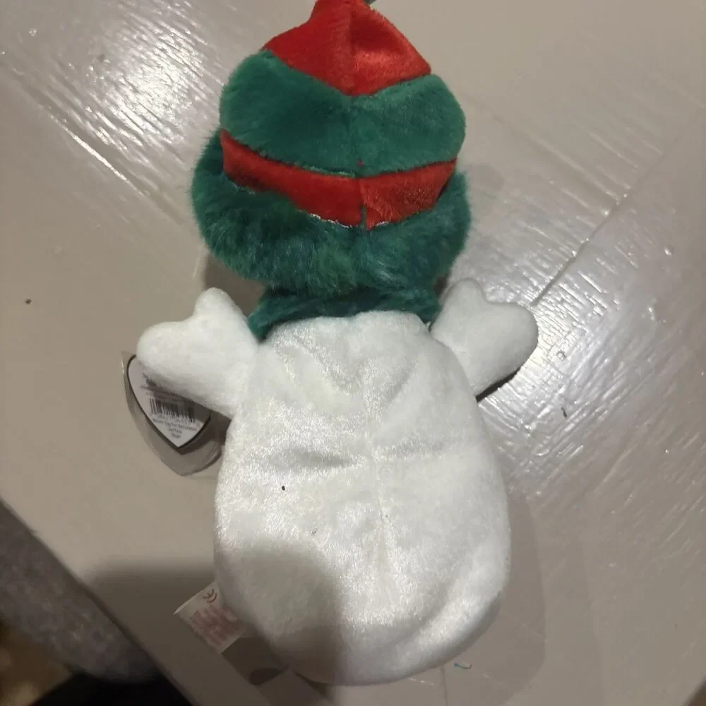 Ty Beanie Baby Snowman Lot – Holiday Plush Set – Tags Attached – Christmas Decor